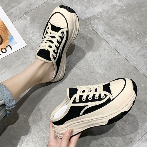 CC444  2컬러 여성 뮬 스니커즈